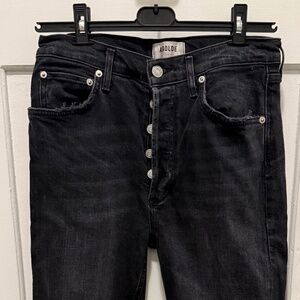 AGOLDE's '90s jeans straight-leg washed Black Size 28